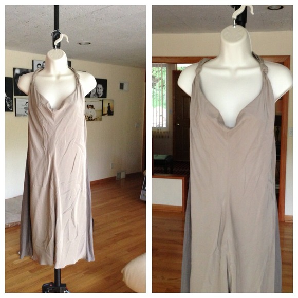 Sold!!! BR  silk and knitted dress size 8petit