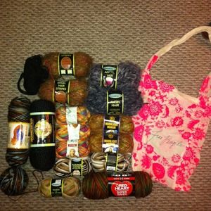 RESERVED ☺️☺️☺️☺️☺️Yarn  bundle! 17 rolls!! ☺