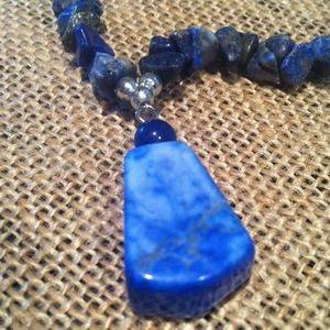 Blue Coral necklace from Hawaii!