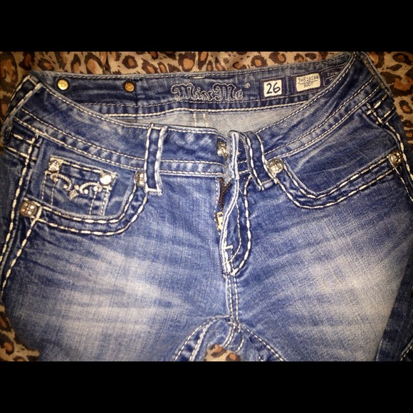 REDUCED! ❤ Size 26 Miss Me jeans