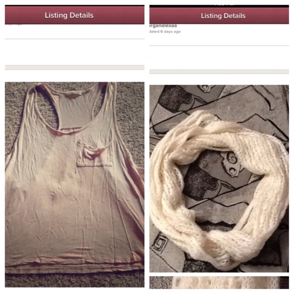 Scarf and tank bundle