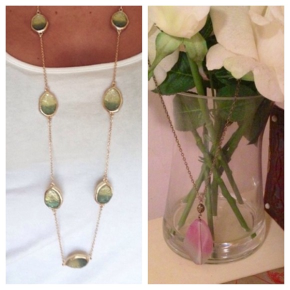 Jewelry - BUNDLE bebe & Green gold ombré statement necklace