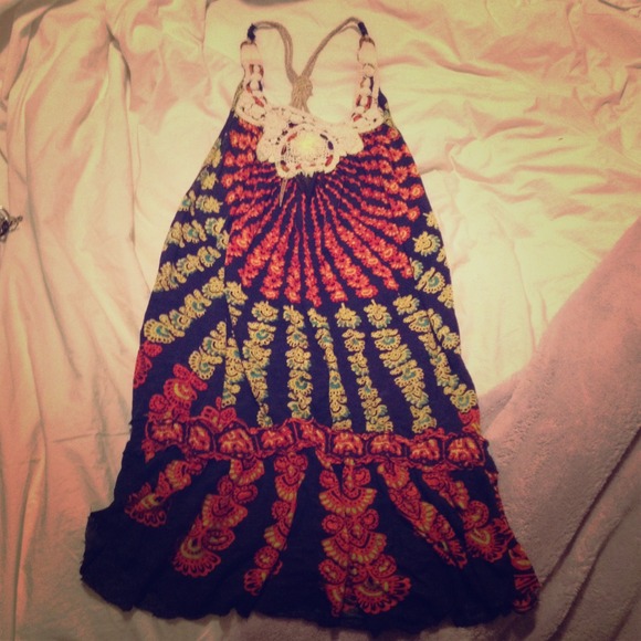 REDUCED Tribal print Free People tunic