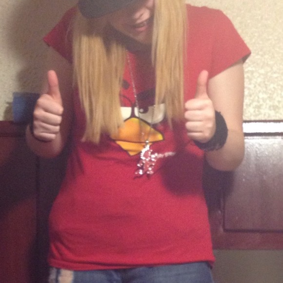Angry bird shirt
