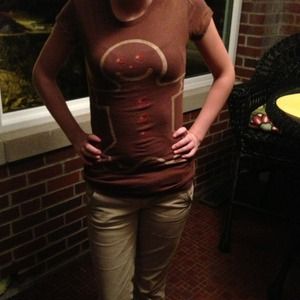 Gingerbread man shirt