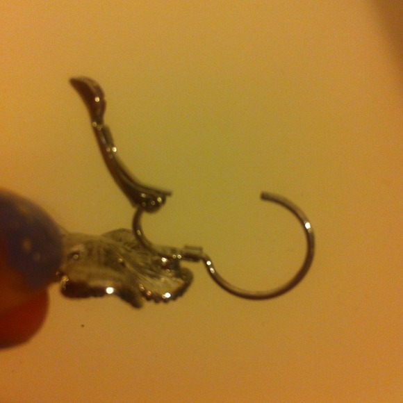 Multicolored flower earrings - Picture 3 of 3