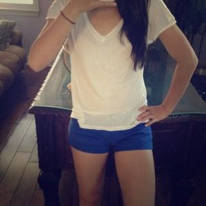 Casual blue shorts