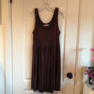 Michael Stars chocolate brown beach cover-up