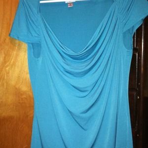 Worthington Stretch XL Silky Polyester top exc con