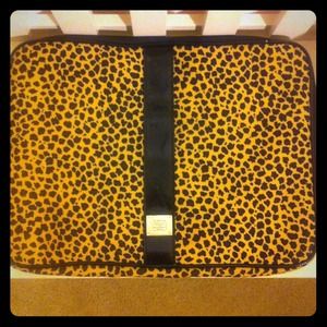 Liz Claiborne cheetah print laptop case.
