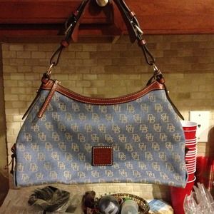 A nice blue purse