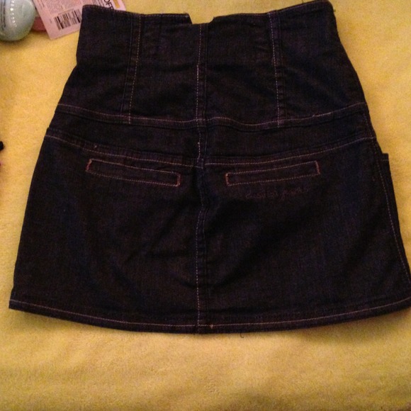 Midi/mini dark jean skirt💙 - Picture 4 of 4