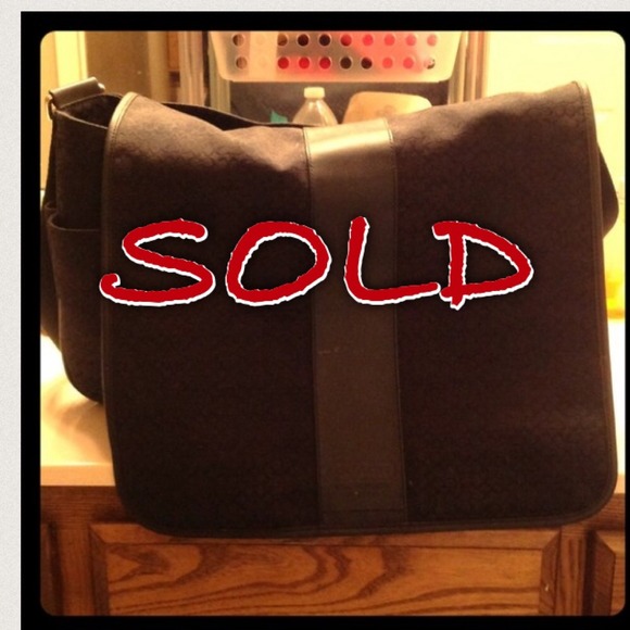 Coach diaper bag