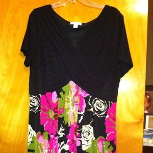 Pretty! Dressbarn Women. Dress. Polyester. New!
