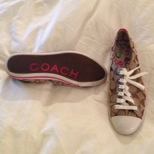 authentic Coach sneakers