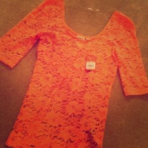 All lace MUDD shirt
