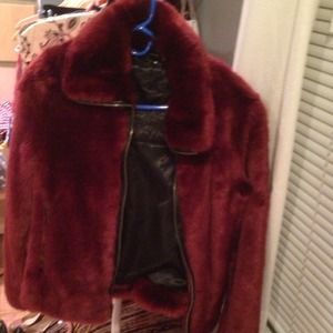 Express Faux Fur Coat