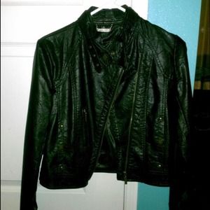 Leather jacket