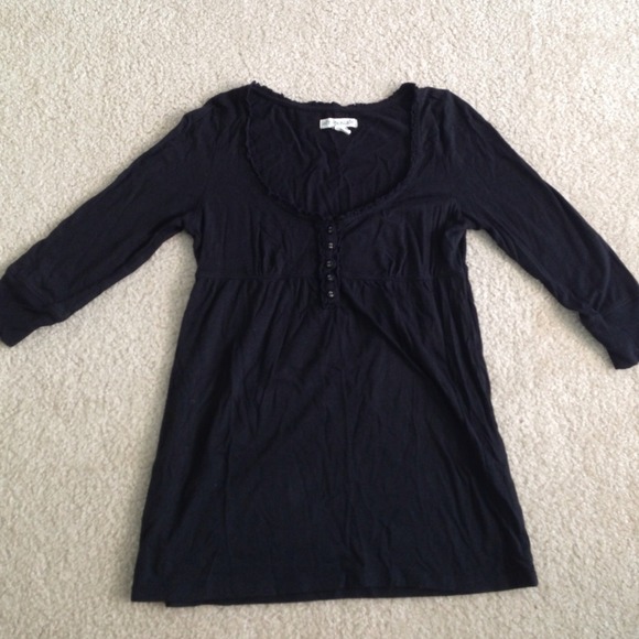 ❌❌❌SOLD❌❌❌Black Babydoll Aeropostale Top🎀