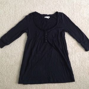 ❌❌❌SOLD❌❌❌Black Babydoll Aeropostale Top🎀