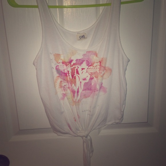 Pacsun tie crop top