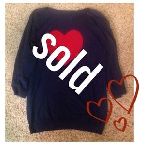 HOST PICK!! Red Heart sweater