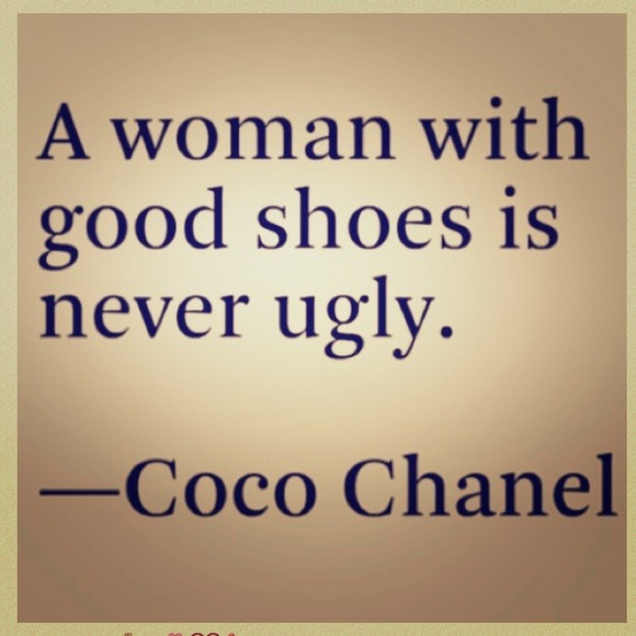 Coco Chanel Quote - SHARING