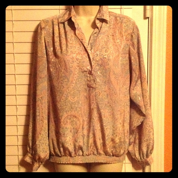 DuRue For Bullocks Wilshire Vintage top s/m