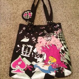Alice in Wonderland tote. Never used.