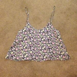 Brandy Melville Floral Tank