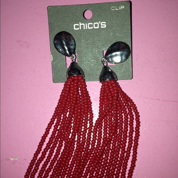 Chicos clip earrings