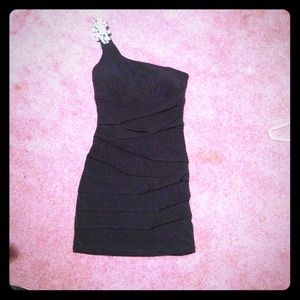 JcPenny Black Body Con Dress