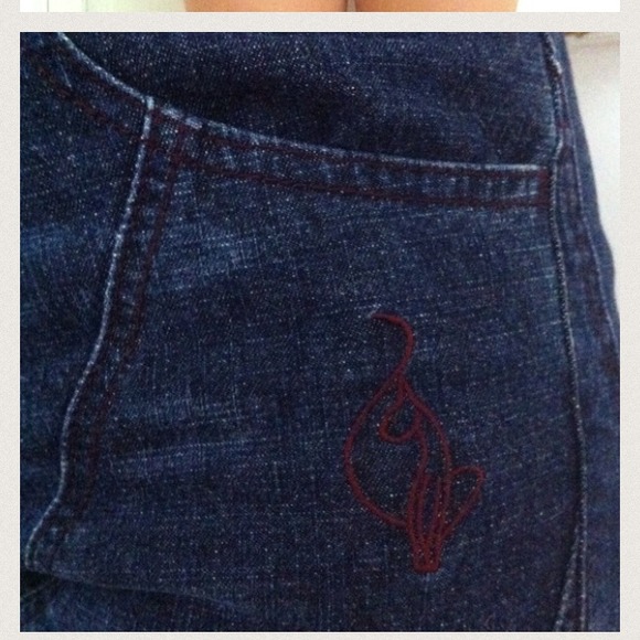 Baby phat high waisted shorts - Picture 2 of 3