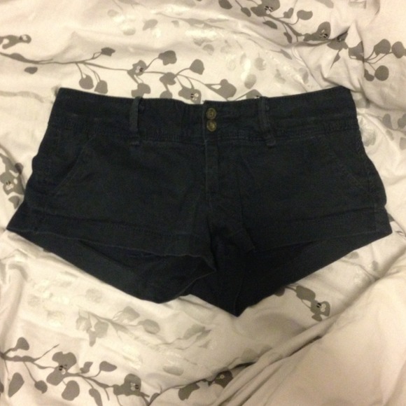 Abercrombie & Fitch Navy Shorts