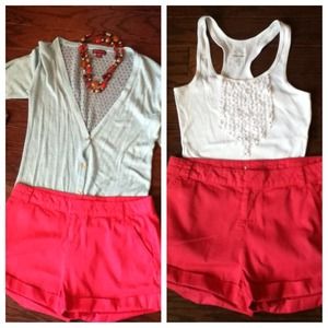 Coral color Short🚫SOLD🚫