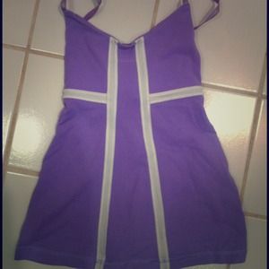 Lululemon lavender workout top
