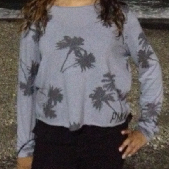 Palm tree Crewneck from PINK