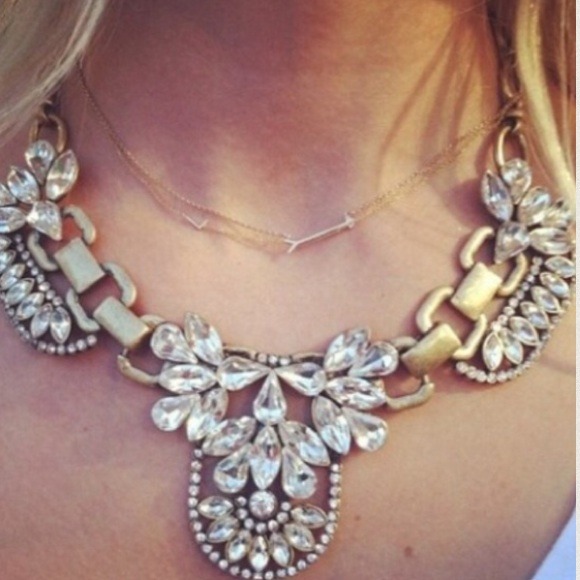 J. Crew Crystal Necklace