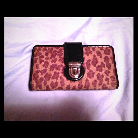 Cheetah print wallet