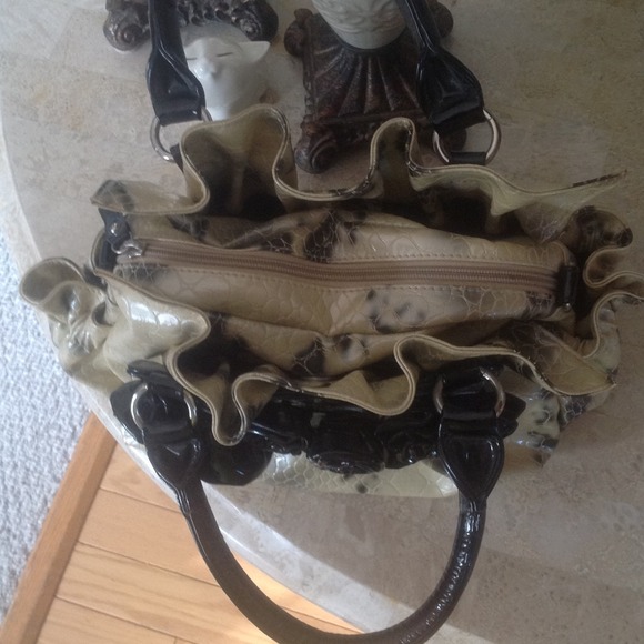 โจ๐โจ Patent leather python print bag - Picture 3 of 3