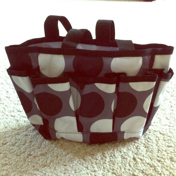 🚫SOLD IN BUNDLE🚫 Thirty-One polka dot tote