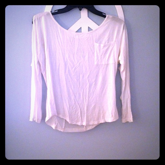 White long sleeve shirt