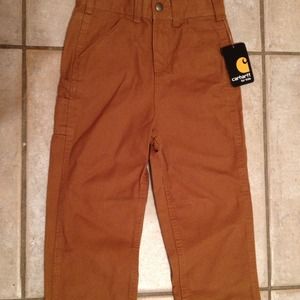 Toddler Carhartt brown jeans size 4T