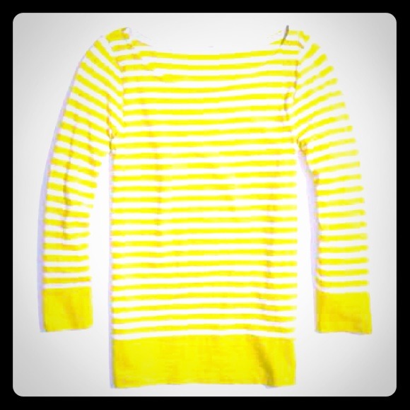 J.Crew boat neck striped tee