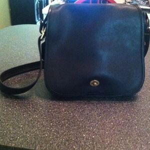 AUTHENTIC Black vintage  COACH purse