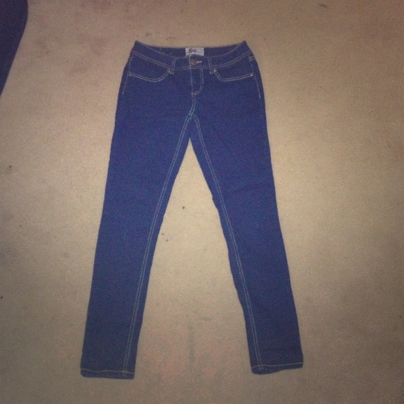 Dark denim