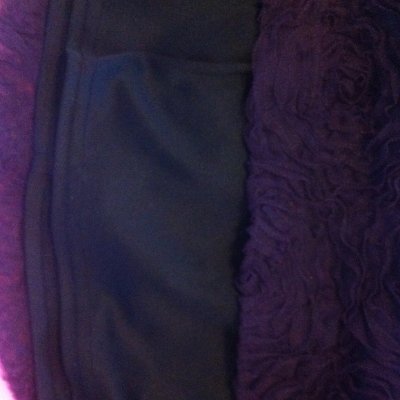 Macy's purple flower detailed skirt - Picture 4 of 4