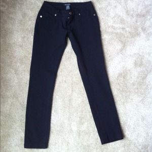 Black super stretch jeggings
