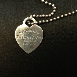 ❌❌❌HOLD❌❌❌Tiffany chain heart necklace