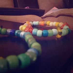 Two beaded bracelets